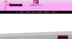 Desktop Screenshot of barrelleroofing.com