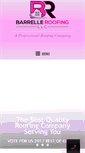 Mobile Screenshot of barrelleroofing.com